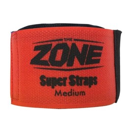 Palos Sports The Zone™ - Super Straps & Super Flags, Adjustable Flag Football Belts and Flags for Youth and Adult | Single, 12 and 36 count (Strap, Single, Red, Medium (44"))