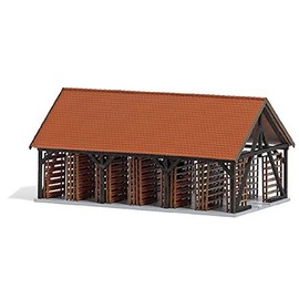 Brickyard drying shelter