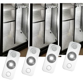 Gun Safe Lights,1000LM Motion Activated LED Light for Gun Safe Gun Cabinet, Stepless Dimmable 2 Mode Ultra Bright LED Lens for Directional Lighting Battery Powered