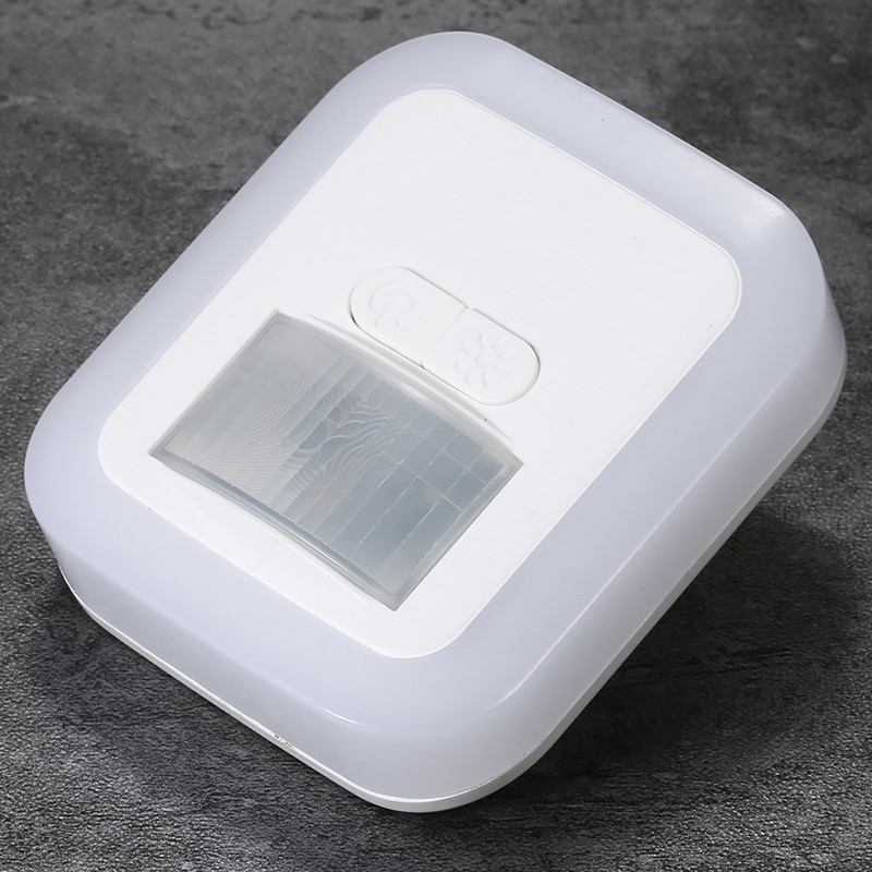 LED Plug-in Motion Sensor Light Wall Night Lamp with Brightness