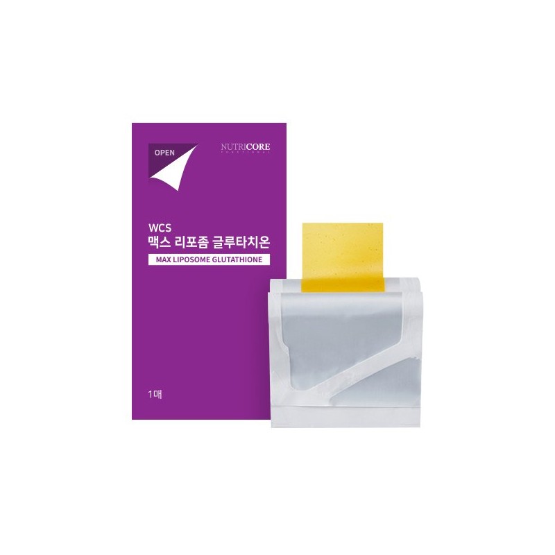 NutriCore [뉴트리코어] 맥스 리포좀 글루타치온 x 1박스 (30매/1개월분) [NutriCore] Max