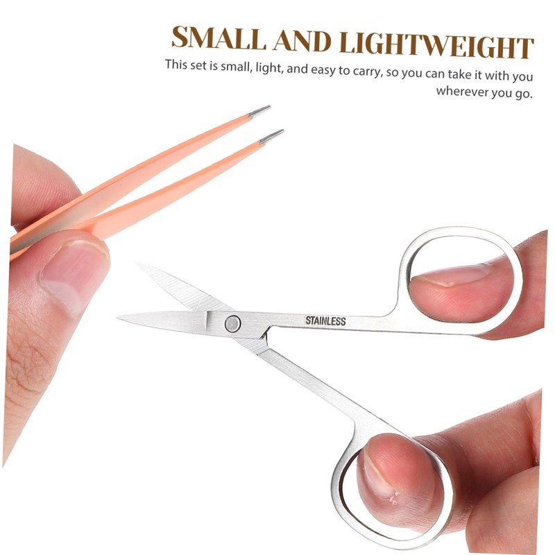 Ipetboom 6pcs Eyebrow Clip Set Eyebrow Hair Clips Eyebrow Shaving
