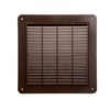 ECOPRO VENT Brown Square Ventilation Grille / 8" x 8"
