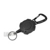 2 PCS Retractable Key Chain High Resiliency 31.5in Frosted Shell