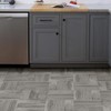 FloorPops FP3292 Vanleer Peel & Stick Floor Tiles, Grey