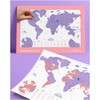 Luckies Scratch Map - Scratch Off World Map - World