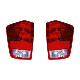 For Nissan Titan Tail Light Assembly 2004-2015 Pair Driver and Passenger Side w/Bulbs DOT Certified For NI2800161