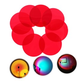 KONTONTY Mm Size Sunset Atmosphere Light Dazzle Film Pcs Cellophane Film Filter Sheet for Camera