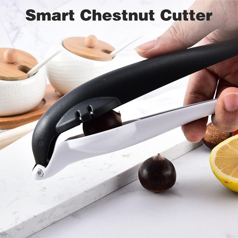 Chestnut Cutter Tool, Nut Cracker Dolphin Shaped, Multifunctional Chestnut Clip,