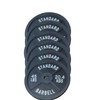 Coasters for Drinks Set of 6 Barbell Plate Weight Drink