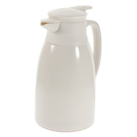 FUNOMOCYA 1L Thermal Water Kettle Insulated Hot Water Bottle Stainless Steel Dustproof Design for Travel and Outdoor Use