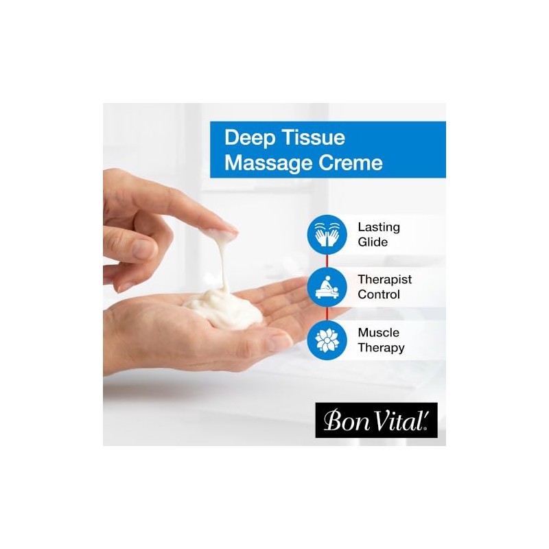 Bon Vital' - Crema de masaje original, crema terapéutica para