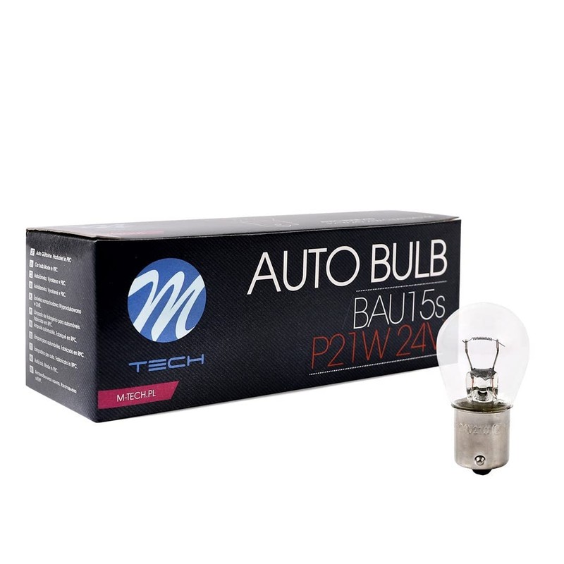 M-Tech Z950 Lamp BAU15S 24 V/21 W PY21 W, Set