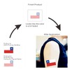 Womaha 30 Sheets Chile Flag Temporary Tattoos Fans Face Tattoo