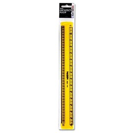 Premier Stationery Student Solutions Architects 30cm Scale Ruler: 1: 5, 1: 50, 1: 1250 & 1: 2500