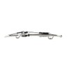 Brock Replacement Driver Rear Power Window Regulator with Lift Motor