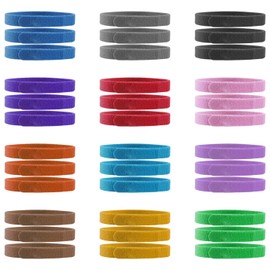 EPCDBBRT 36 Pieces Pet Identification Rings, Colorful Pet Collars, Newborn Pet Collars, Adjustable Collars, Pet Supplies