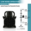HALF OFF PONDS Submersible Water Pump, 1,200 GPH Pond Pump