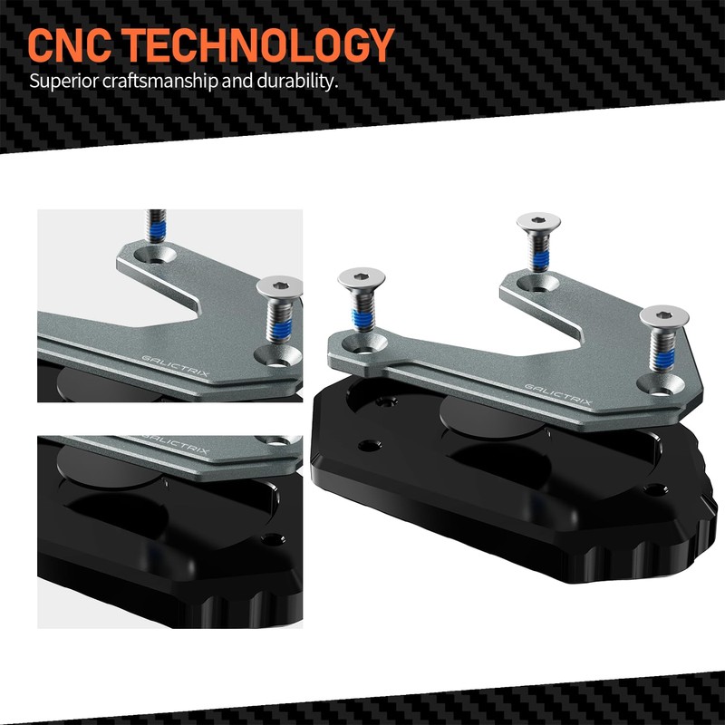 GALICTRIX Motorcycle Kickstand Pad Compatible with Aprilia RS660 RS457 Tuono