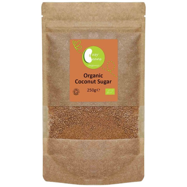 Organic Coconut Sugar - Certified Organic - by Busy Beans Organic (250g)