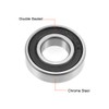 sourcing map 6800-2RS Deep Groove Ball Bearing 10x19x5mm Double Sealed