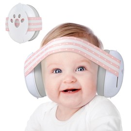 Yunking Baby Ear Muffs Noise Protection for Infant and Babies Up to 36 Months - Noise Cancelling Headphones for Ear Protection, Sleep, Travel