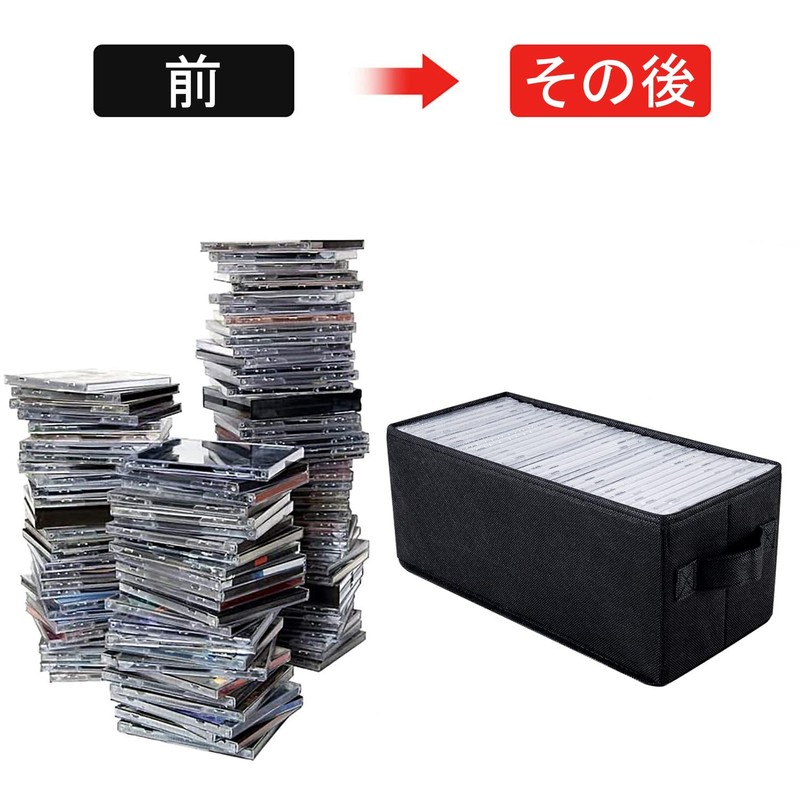 Storage CD Case, Portable Disc Storage Case, Large Capacity CD