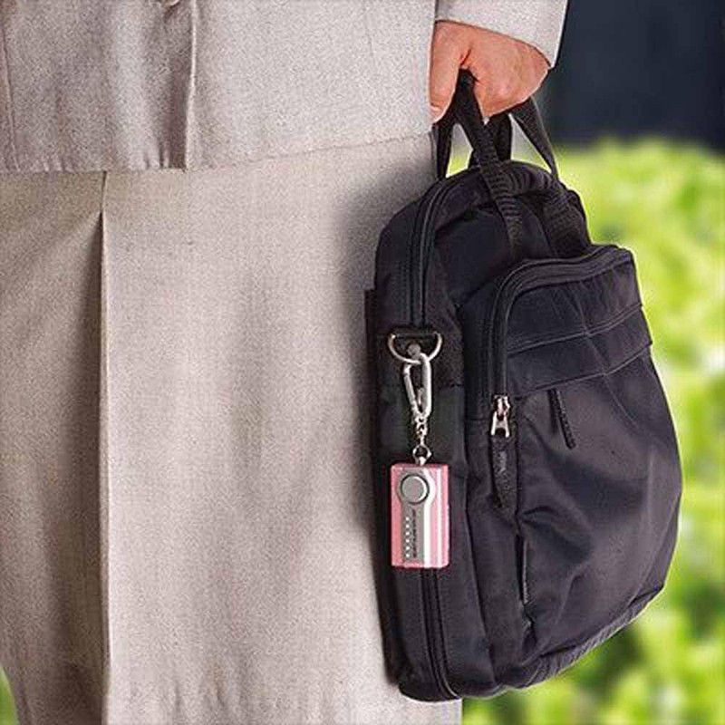 ヤザワ SE25P LEDライト付セキュリティーアラーム ピンク