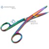 OdontoMed2011 Multi Color Rainbow Knowles Bandage Scissors 5 1/2" (14cm),