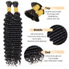 Boho Human Braiding Hair Curly for Boho Braids Bohemian 100%