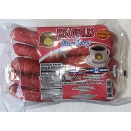 Biscotelas Wheat Rings, Traditional Nicaraguan Sweet Bread, Pink Color, 6 oz