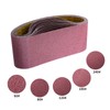 10PCS 180 Grits Sand Belts Aluminum Oxide Sanding Belt Sander