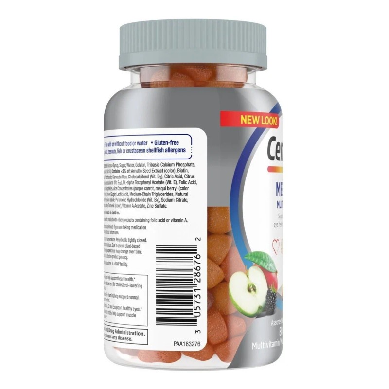 Centrum Multivitaminico Hombre 50 + 80 Gomitas Suplemento