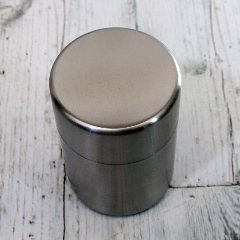 Castle Enterprises Asahi Yuyukatsuri Stainless Steel Tea Caddy Gift Packaging