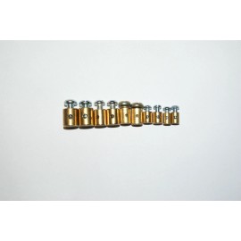 none (10) Universal Wire Stop For Throttle Cable and Brake Cable, Mini Bike,Gokart