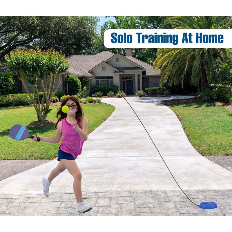 MINI ZOZI Pickleball Trainer Self Practice Training Aids Match Buddy