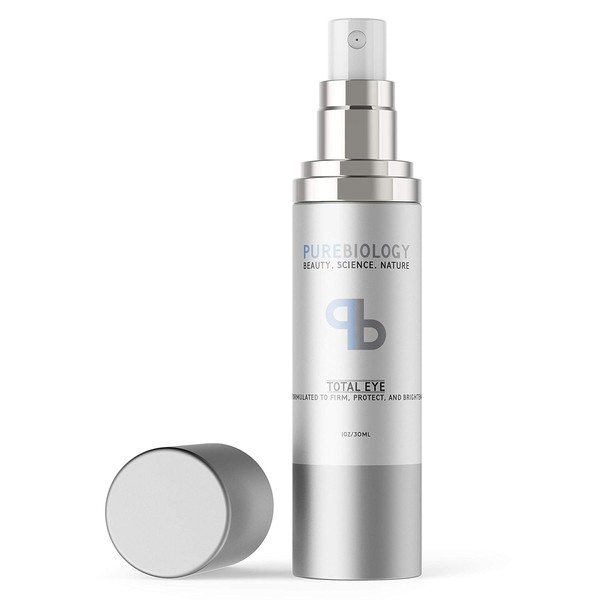 Pure Biology Total Eye Cream with Hyaluronic Acid, Baobab Oil