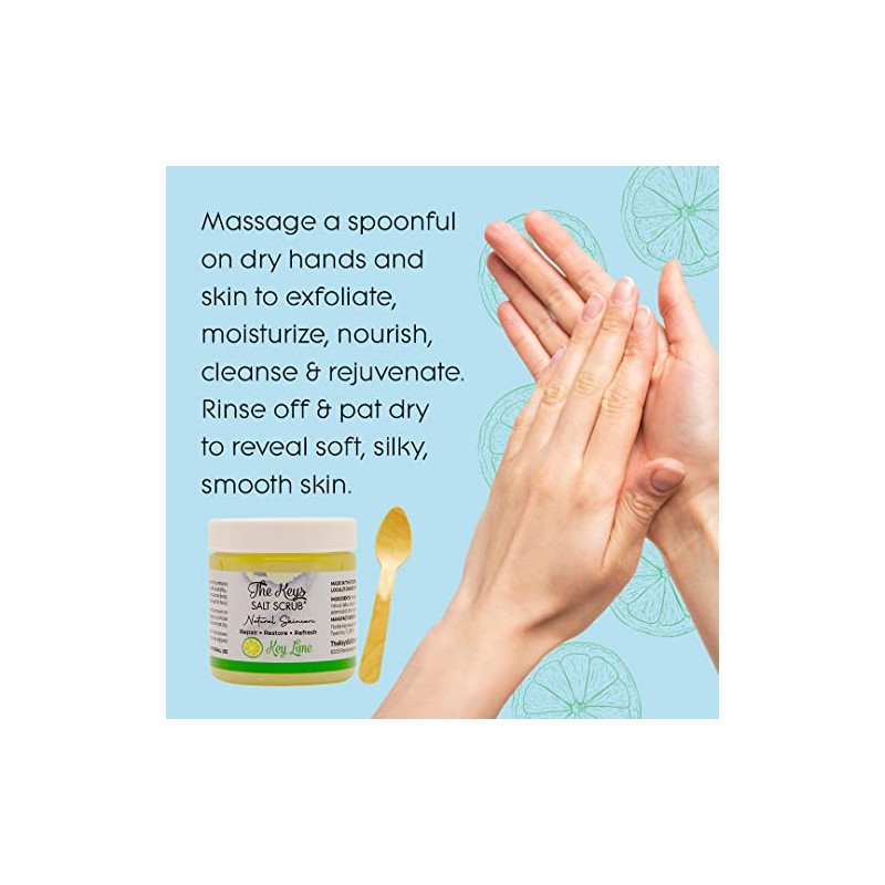 The Keys - Exfoliante para sal, 3 Pack 3.4 Ounce