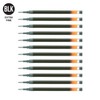 Pilot Ersatzmine für G205/B2P Gel, 0,5 mm, 12 Stück, Schwarz