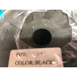 1/4” Elastic Band Trim Black 1/4 inch 5 mm Ideal for Face Mask 2 Yard Bundle