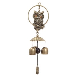ENN LLC Antique Door Bell Owl Doorbell Magnet Type Door Chime Door Bell