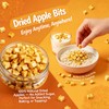 13.4oz Crispy Dehydrated Apple Dices - One Ingredient, Just Apples