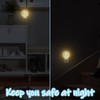 AKKAVNIA Abstract Horse Night Light Plug-in Wall Decorative Night Lamp