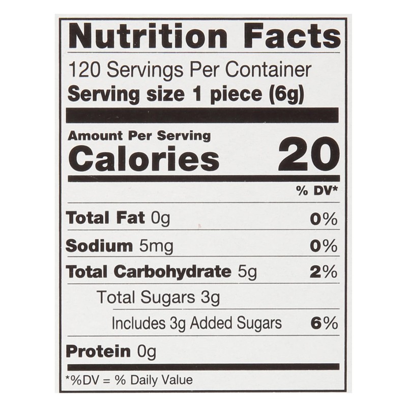 Bazooka Bubble Gum Bulk Individually Wrapped Original Pink Chewing Wallet