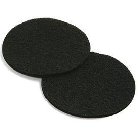 Norpro Replacement Filters for Ceramic Compost Keeper, 2 pieces ,Black
