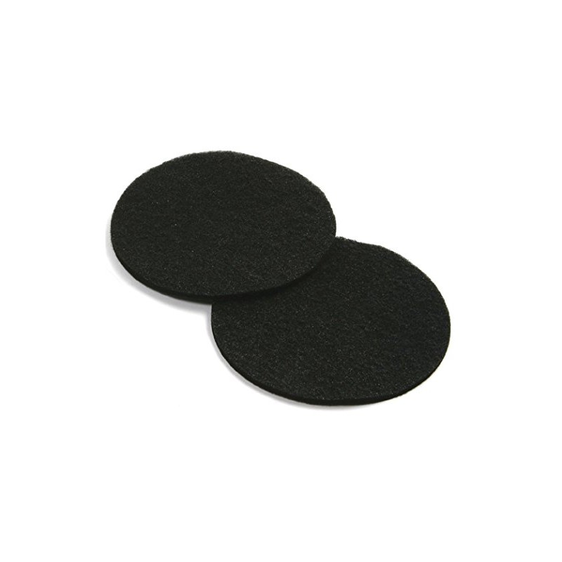 Norpro Replacement Filters for Ceramic Compost Keeper, 2 pieces ,Black