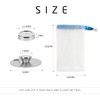 Magnetic Soap Holder and Mesh Pocket Soap Dish Magnetic Soap