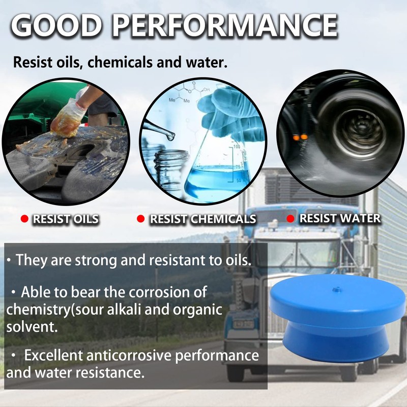 iBroPrat 10pcs Rubber Plugs HUB Cap Seal STEMCO Part #359-5990