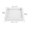 QWORK 10" x 10" Flush Access Door, Aluminum Alloy Access