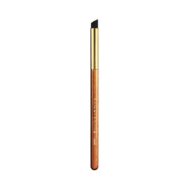 Desert Oak Series VelvetSlant Lip Artist - 45° Slanted Lip Brush for Gradient & Feathered Lips, Ultra-Soft Vegan Nylon, Bubinga Wood Handle (CM 198)